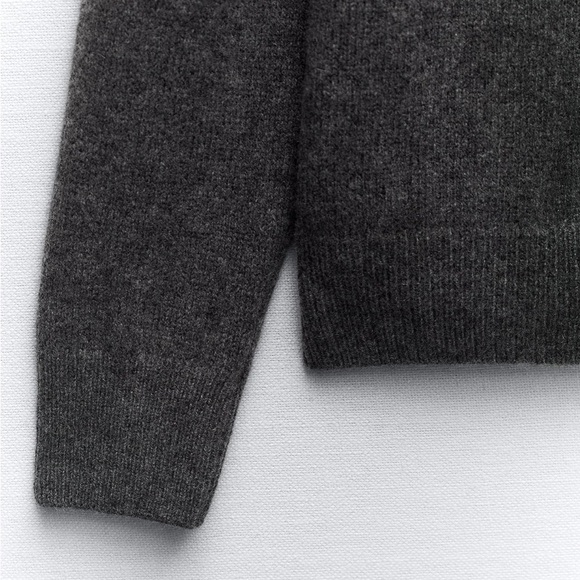 Zara Cashmere and Wool Blend Knit Sweater - Picture 8 of 11